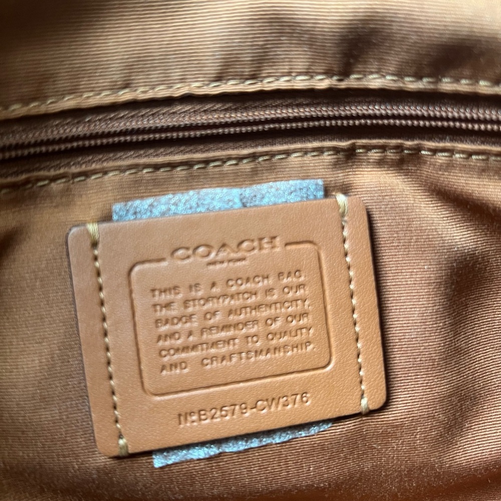 Coach Rowan Satchel And Matching Wallet - Picture 11 of 11